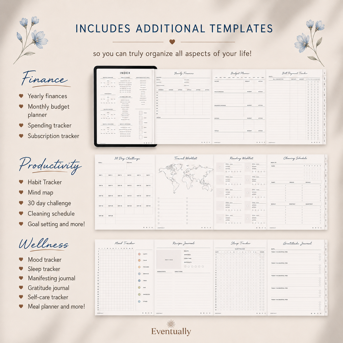 ADHD Digital Planner 2026-2027